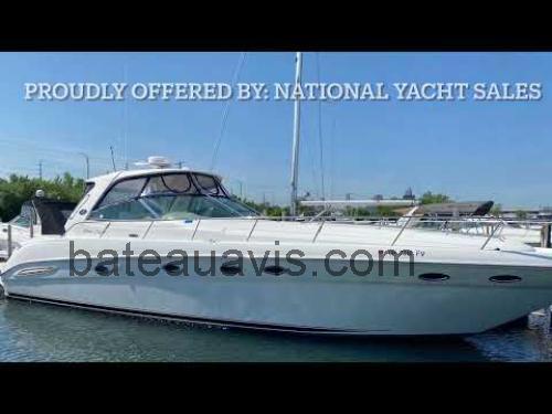 Sea Ray 460 Sundancer avis et fiche technique 